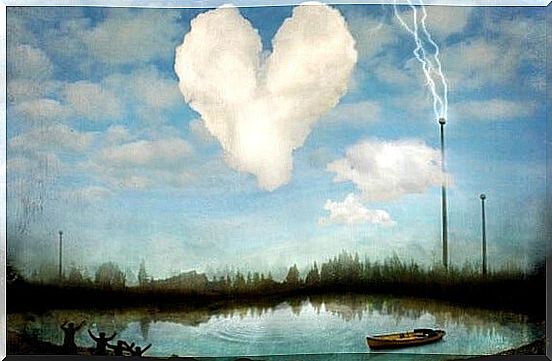 Heart like clouds