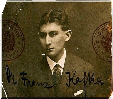 Old photo of Kafka.