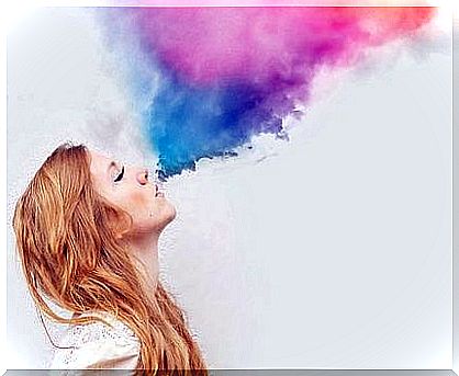 Colorful exhalation