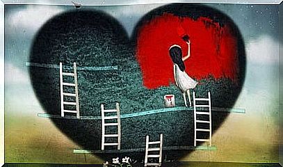 Paints heart