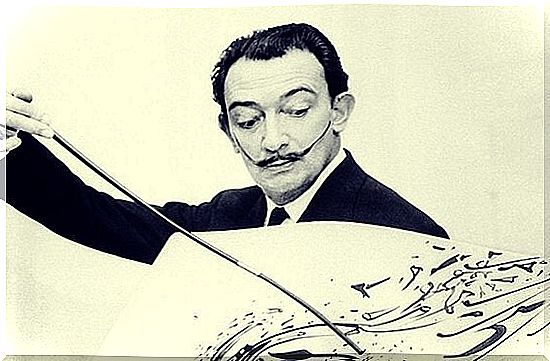 Salvador Dali painting.